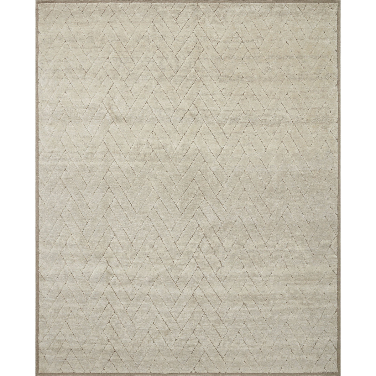 Bond Bone / Fog Rug