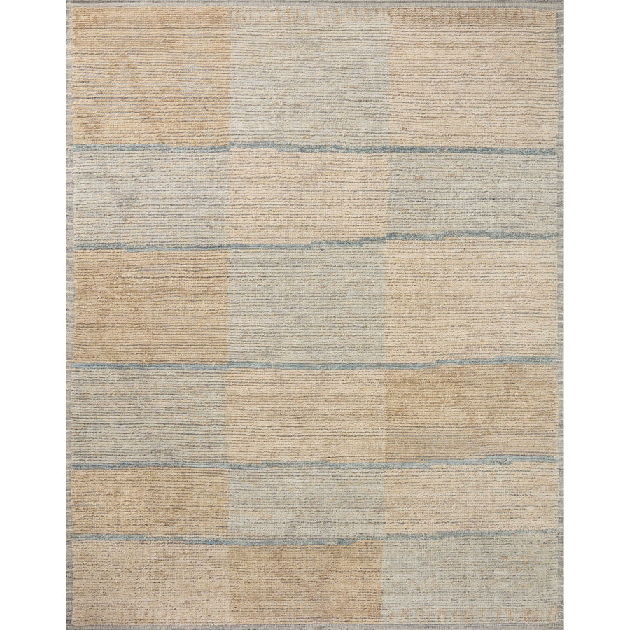 Briyana AL Sky / Wheat Hand-Knotted Rug