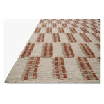 Featuring Carrier & Company x Loloi Harrison Beige / Rust Rug by Loloi at Amethyst Home. Inspired by Swedish weavings, the Harrison Collection for Carrier and Company x Loloi is a playful selection of high/low pile, where the patterns are expressed through the weaves. Linear patterns help create order and clarity in a room, and the repetition in the pattern. Amethyst Home provides interior design, new home construction design consulting, vintage area rugs, and lighting in the Nashville metro area.