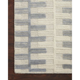 Featuring Carrier & Company x Loloi Harrison Ivory / Slate Rug by Loloi at Amethyst Home. Inspired by Swedish weavings, the Harrison Collection for Carrier and Company x Loloi is a playful selection of high/low pile, where the patterns are expressed through the weaves. Linear patterns help create order and clarity in a room, and the repetition in the patterns . Amethyst Home provides interior design, new home construction design consulting, vintage area rugs, and lighting in the Boston metro area.