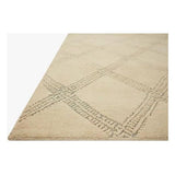 Featuring Carrier & Company x Loloi Milton Beige / Ocean Rug by Loloi at Amethyst Home. Made in collaboration with Carrier and Company x Loloi, the Milton Collection uses a banding detail to express the rich and plush pile. The addition of jute to the wool and cotton rugs creates a luxurious density that can be both seen and felt. As a simple border detail, a g. Amethyst Home provides interior design, new home construction design consulting, vintage area rugs, and lighting in the Miami metro area.