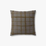 Featuring Charcoal / Olive Pillow by Loloi at Amethyst Home. This pillow was curated to celebrate a wabi sabi, handmade design aesthetic.
Closure: Hidden FlapEdge Treatment: Knife EdgeBack Color: Grey. Amethyst Home provides interior design, new home construction design consulting, vintage area rugs, and lighting in the Calabasas metro area.