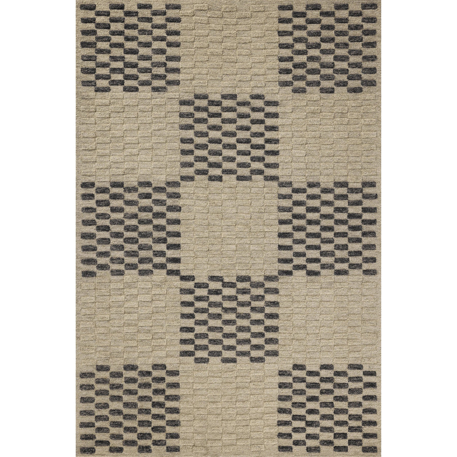 Chris Loves Julia x Loloi Bradley Beige / Midnight Rug