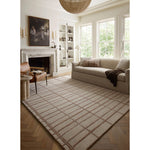 Featuring Chris Loves Julia x Loloi Bradley Rose / Blush Rug by Loloi at Amethyst Home. The Bradley Collection from Chris Loves Julia x Loloi takes the classic striped rug to new heights. This hand-tufted, 100% wool collection features two-toned linear patterns with alternating high-low pile. Bradley is GoodWeave-certified, ensuring our commitment to ethical p. Amethyst Home provides interior design, new home construction design consulting, vintage area rugs, and lighting in the Dallas metro area.