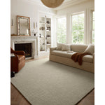 Featuring Chris Loves Julia x Loloi Polly Spa / Ivory Rug by Loloi at Amethyst Home. Hand-tufted of wool and jute pile, the Polly collection for Chris Loves Julia x Loloi brings a fresh take on modern yet classic designs. With striking gridded designs toned down by a neutral color palette, Polly is a timeless choice for any room. Polly is also GoodWeave. Amethyst Home provides interior design, new home construction design consulting, vintage area rugs, and lighting in the Winter Garden metro area.
