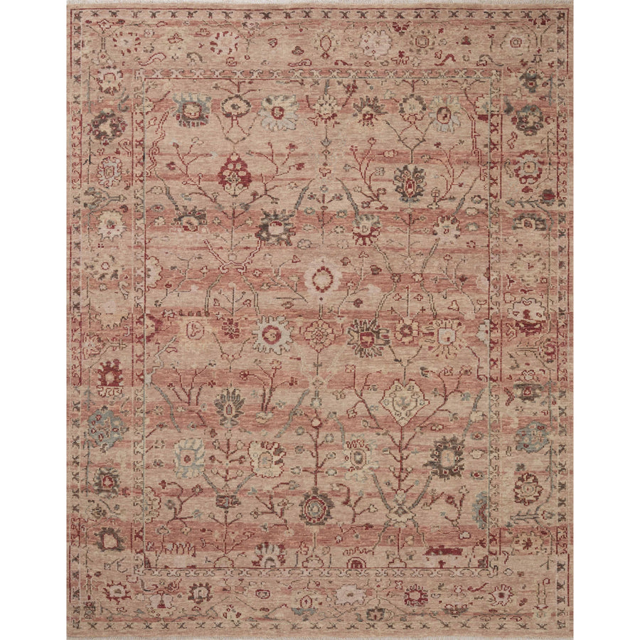 Dominic Clay / Rust Hand-Knotted Rug