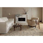 The hand-knotted Dominic Collection features loose, freeform motifs that give the rug a sense of depth and romance. Dominic’s shade-shifting palette is based on the horizontal lines of varying tones you’d encounter in antique Persian rugs. This GoodWeave certified collection is made of wool and cotton in India, ensuring our commitment to ethical production and the support of weavers’ communities.Amethyst Home provides interior design, new construction, custom furniture, and rugs for Dallas metro area