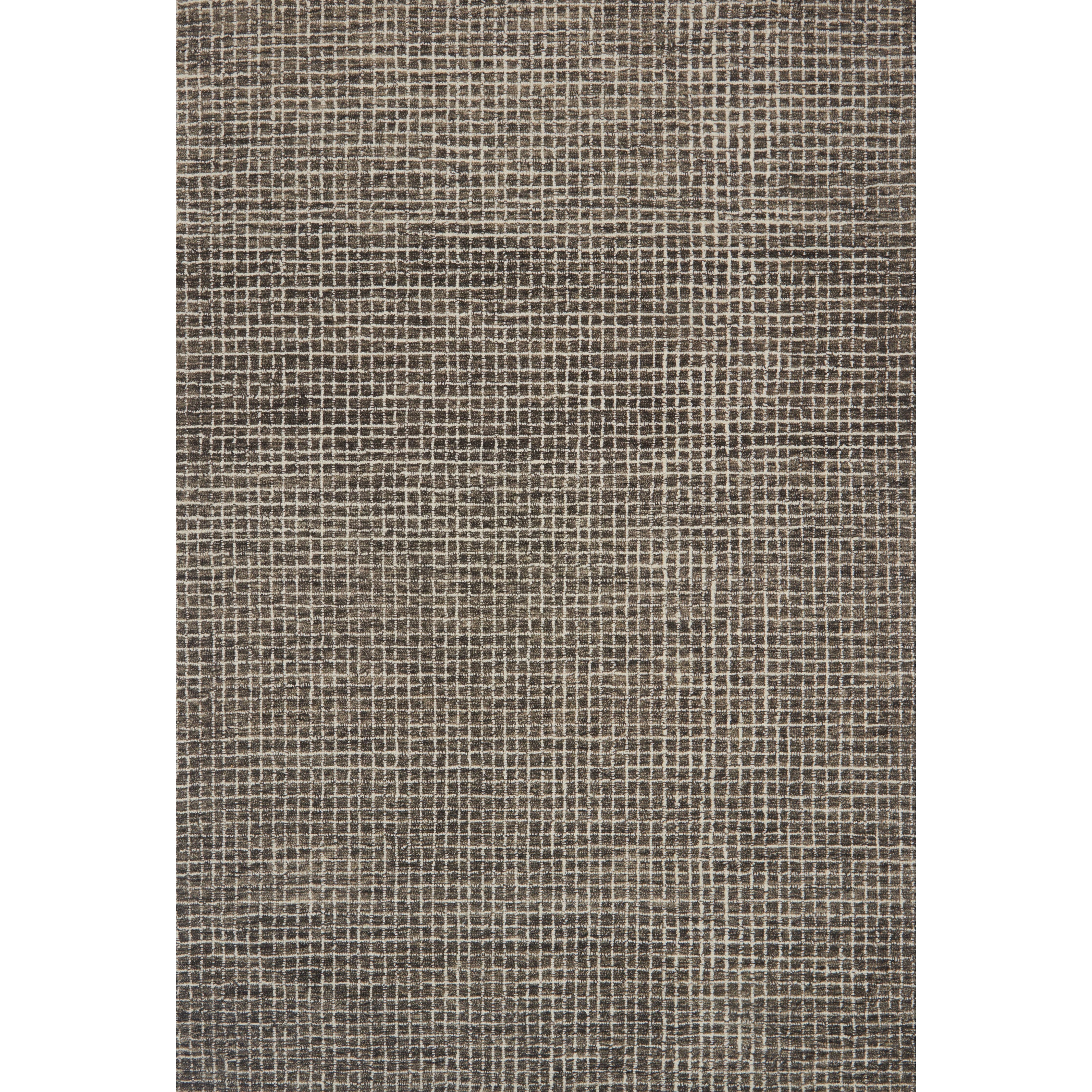 Inspired by textural watercolors, the Giana Charcoal GH-01 Rug from Loloi combines a relaxed grid with soft variations of grey and ivory for an effortless and sophisticated look. The rug is hooked of 100% wool by artisans adding a beautiful textural layer to your home bringing warmth and coziness to any room. Amethyst Home provides interior design, new construction, custom furniture, and rugs for the Omaha and Lincoln metro area.