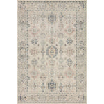Featuring Hathaway Beige/Multi Rug by Loloi at Amethyst Home. Featuring soft motifs in a carefully curated color palate of beige, ivory, and hints of black, the Hathaway Beige / Multi area rug captures the essence of one-of-a-kind vintage or antique area rug at an attractive price.
This rug is ideal for high traffic areas due to the rug's power-loomed dur.  Amethyst Home provides interior design, new home construction design consulting, vintage area rugs, and lighting in the Alpharetta metro area.