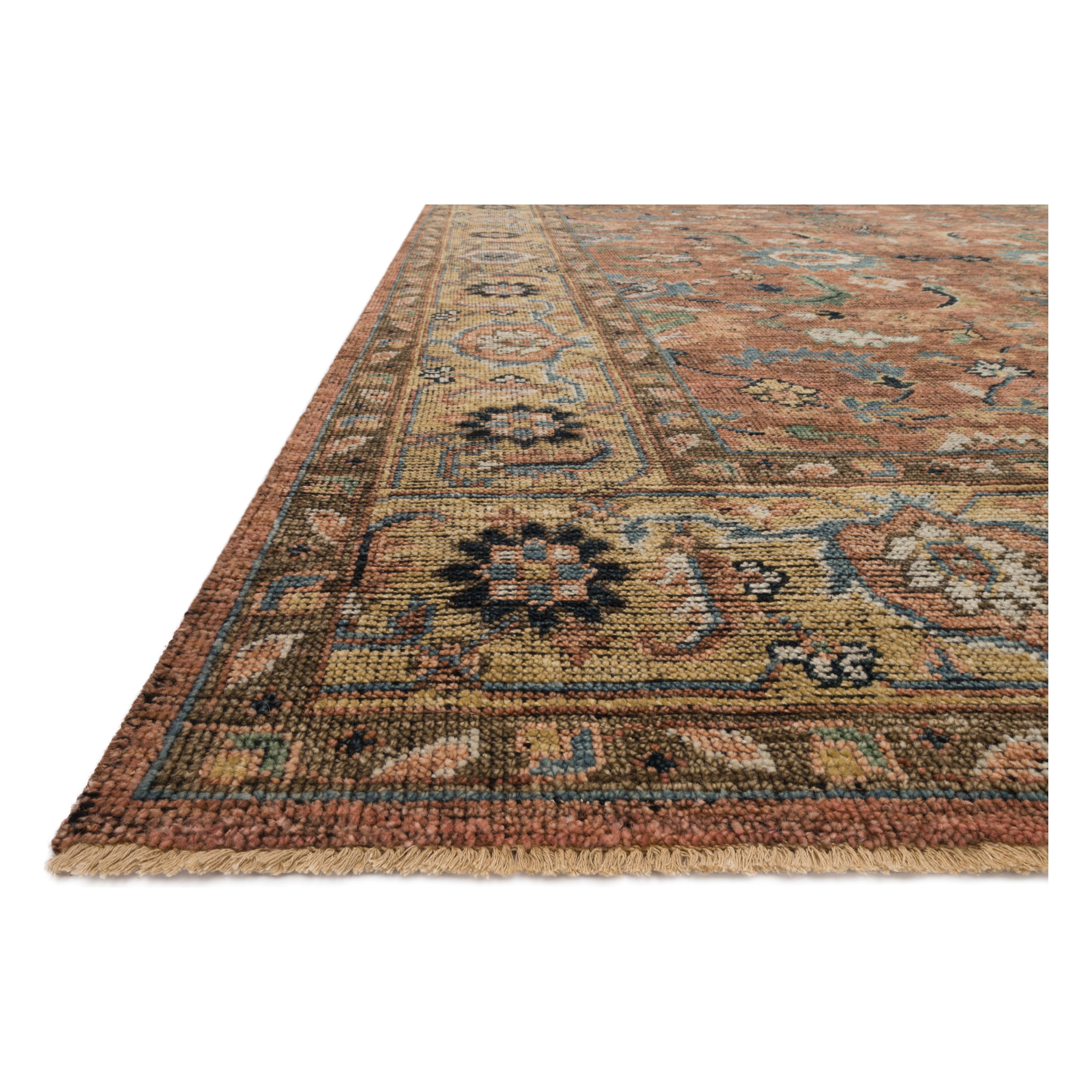 Bring a touch of antiqued beauty into your home with our Heirloom collection. This wool and cotton collection tastefully honor the art of hand knotted rugs from India. Heirloom evokes a sense of unique sophistication with its traditional Serapi rug color palettes and vintage designs.                 Amethyst Home provides interior design, new construction, custom furniture, and rugs for Washington metro area