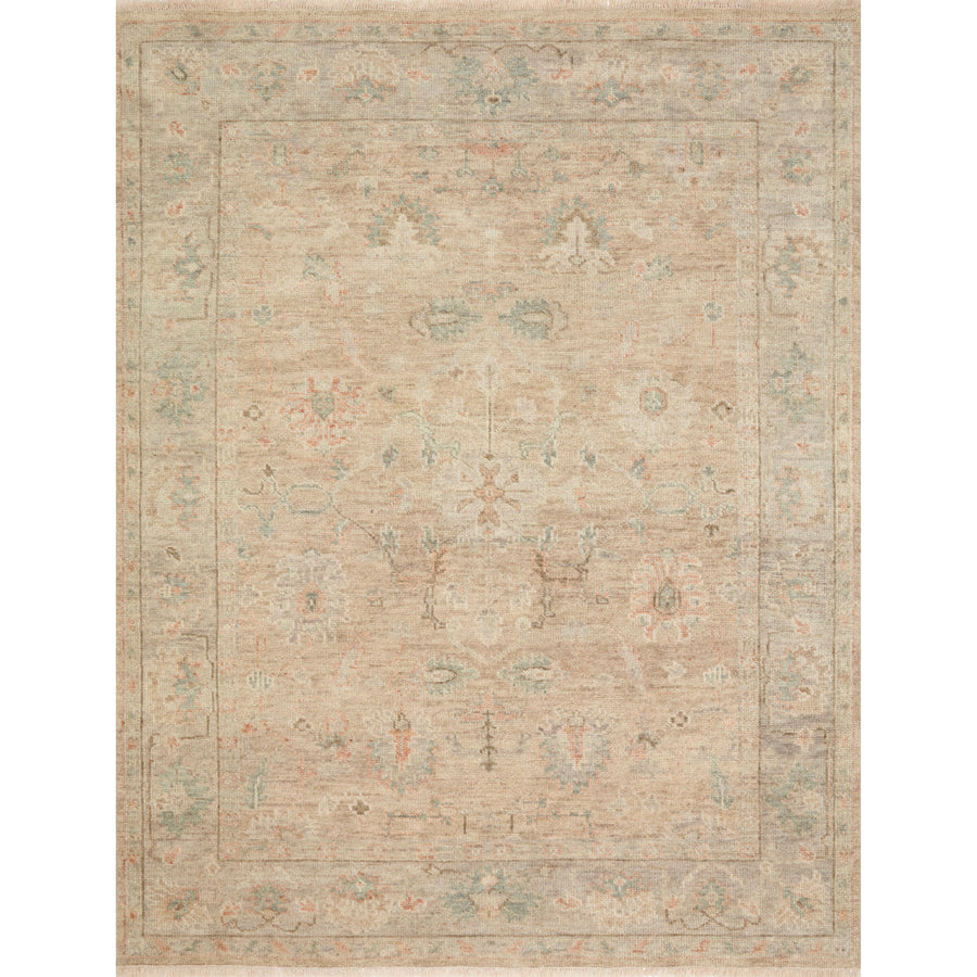 Helena Beige / Multi Hand-Knotted Rug