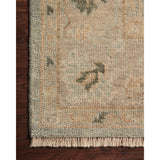 The Helena Sky / Ash HEL-05 rug from Loloi is hand-knotted of 100% wool, refined, yet versatile for any home. The Helena rug combines weathered tones and worldly patterns for a beautiful grounding element in any room. Amethyst Home provides interior design, new construction, custom furniture, and rugs for the Austin, Dallas, and Houston Texas metro area.