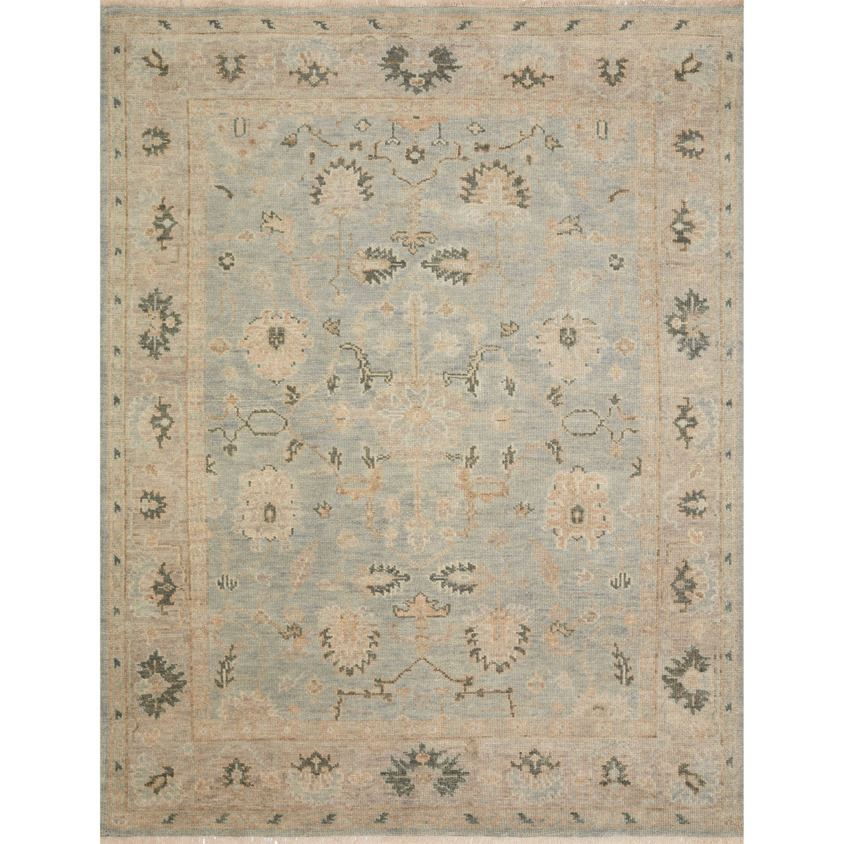 Miranda Sky Hand-Knotted Rug