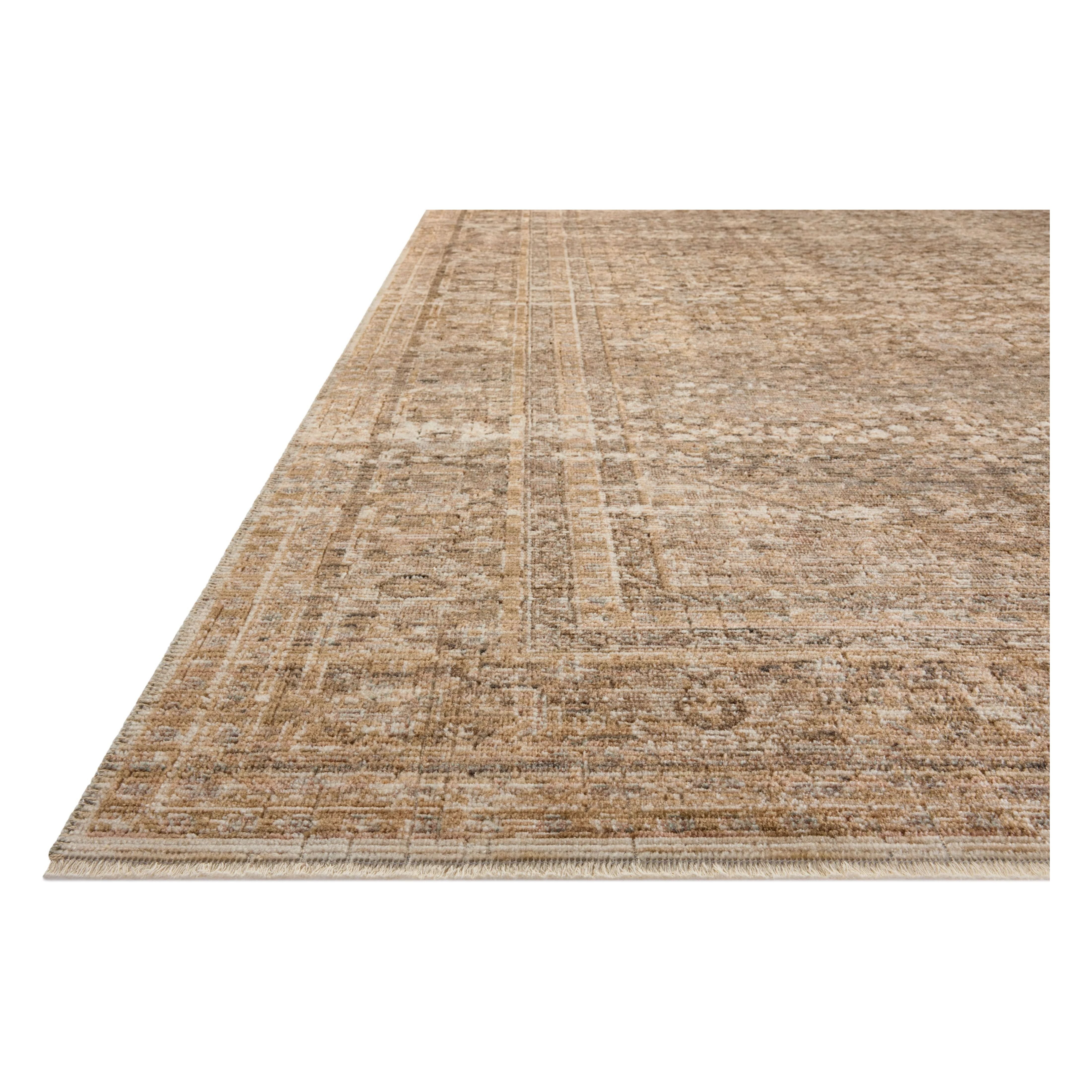 Featuring Heritage Clay / Natural Rug by Loloi at Amethyst Home. Heritage is Loloi’s best collection yet. Inspired by Amir Loloi’s favorite vintage rugs, the collection recreates a vintage aesthetic and variable-pile texture using a new craft process that was invented specifically for this rug—a process that took over two years to complete. Motifs in Heritage. Amethyst Home provides interior design, new home construction design consulting, vintage area rugs, and lighting in the Seattle metro area.