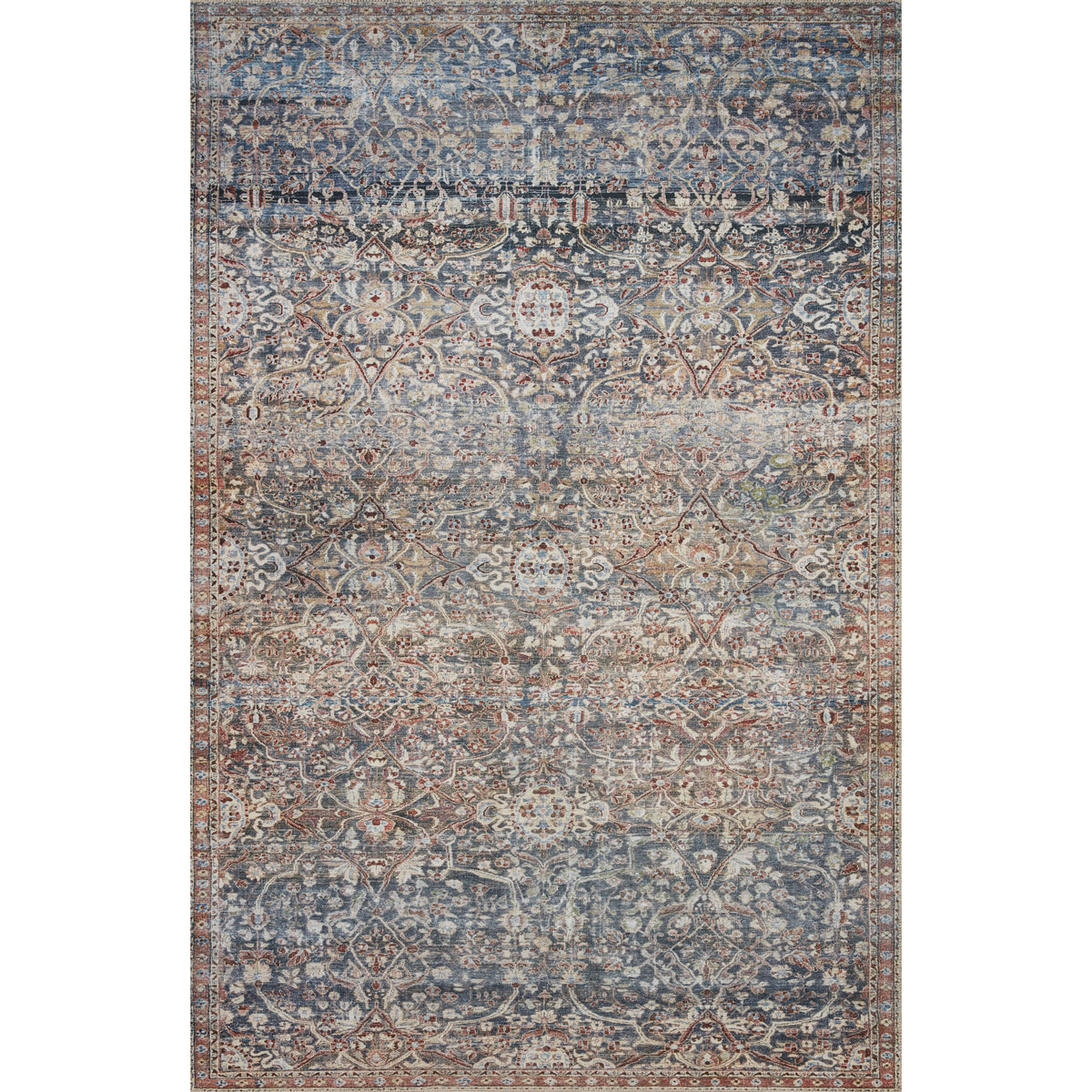 Jules Chris Loves Julia x Loloi Denim / Spice Rug