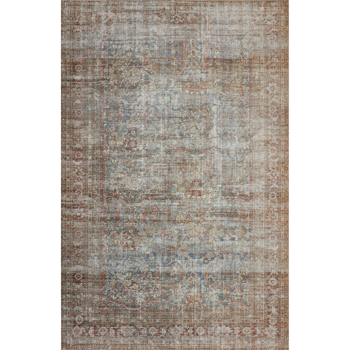 Jules Chris Loves Julia x Loloi Lagoon / Brick Rug