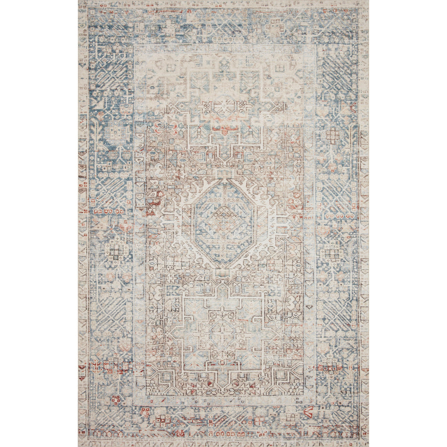 Jules Chris Loves Julia x Loloi Natural / Ocean Rug