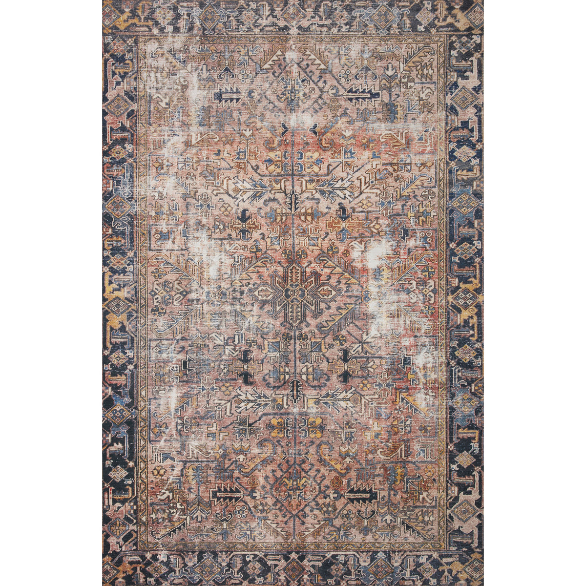Jules Chris Loves Julia x Loloi Terracotta / Multi Rug