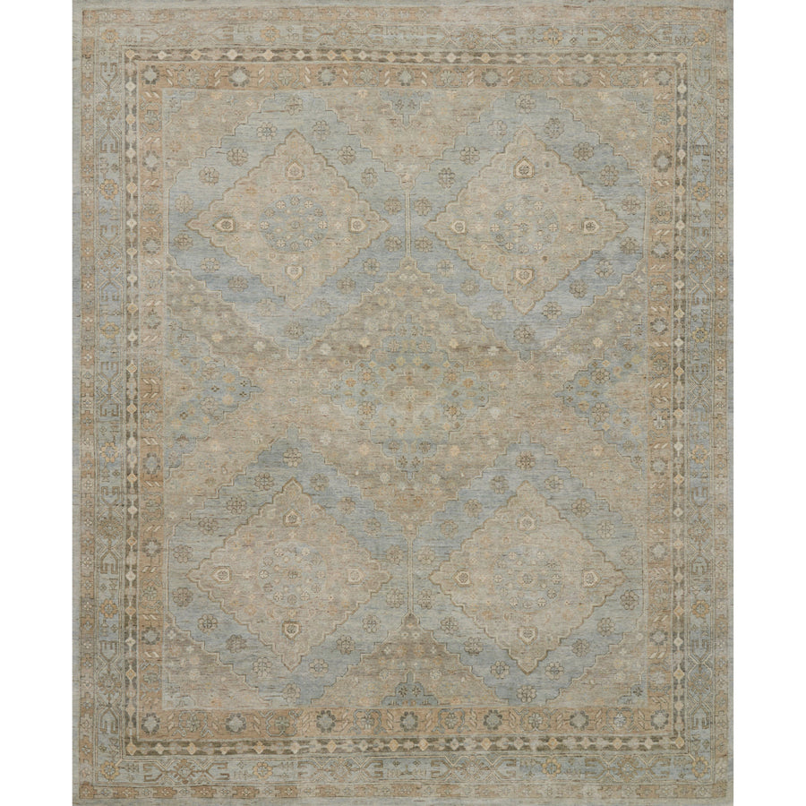 Legacy Sea/Stone Hand-Knotted Rug