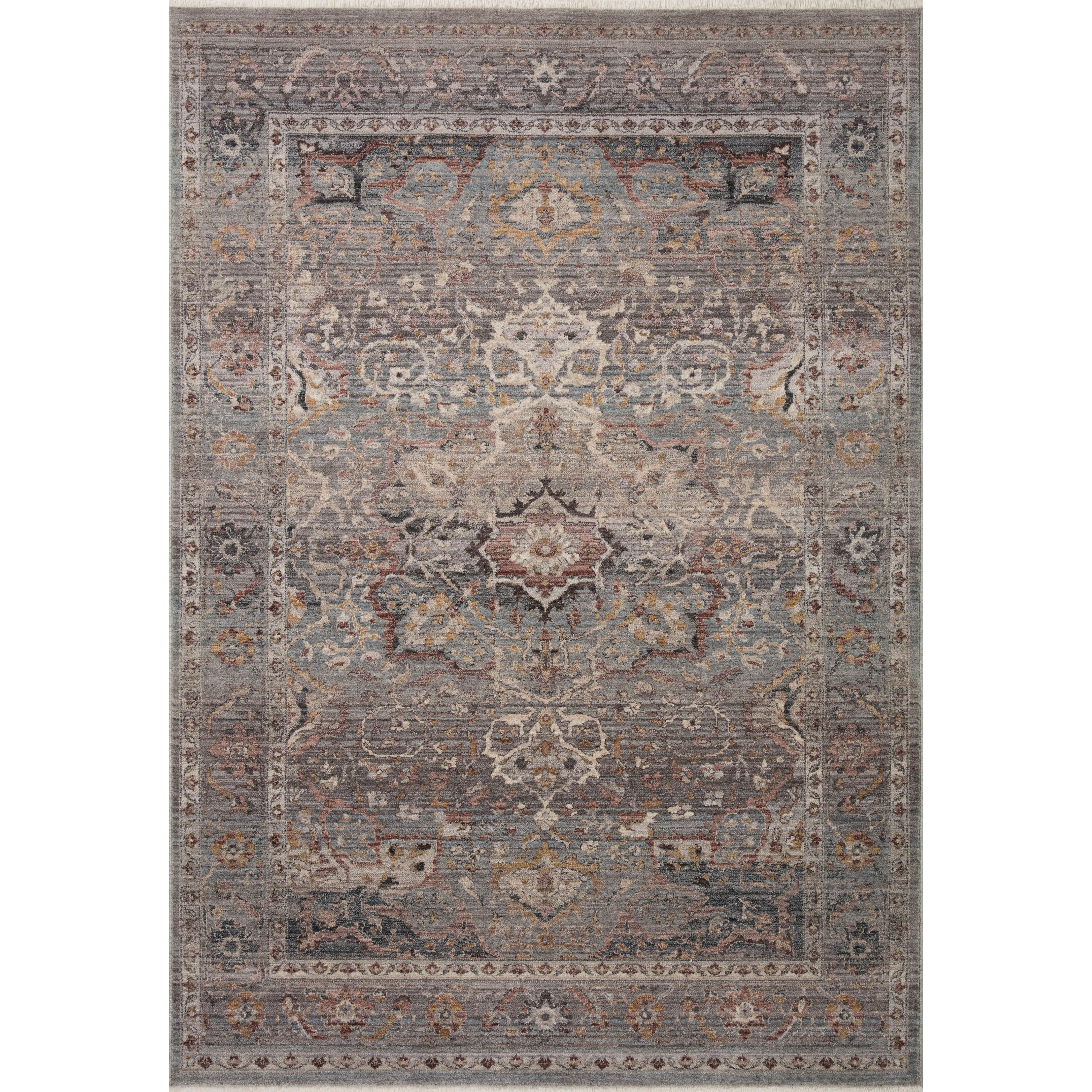 With dreamy and dynamic watercolor palettes, the Lyra Collection breathes new life into traditional design. This power-loomed 100% polyester area rug has a surprisingly soft feel that almost defies how durable, stain-resistant, and easy to clean it is. Amethyst Home provides interior design, new home construction design consulting, vintage area rugs, and lighting in the Tampa metro area.