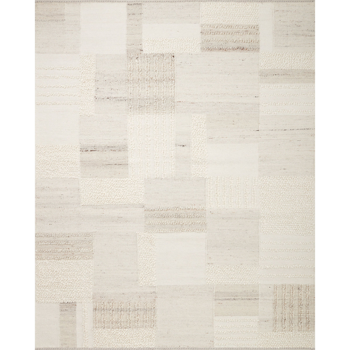 Manfred Ivory / Pebble Hand-Knotted Rug