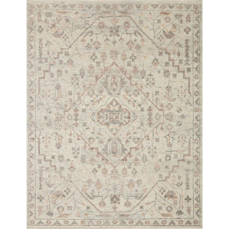 Marco Ivory / Taupe Hand-Knotted Rug