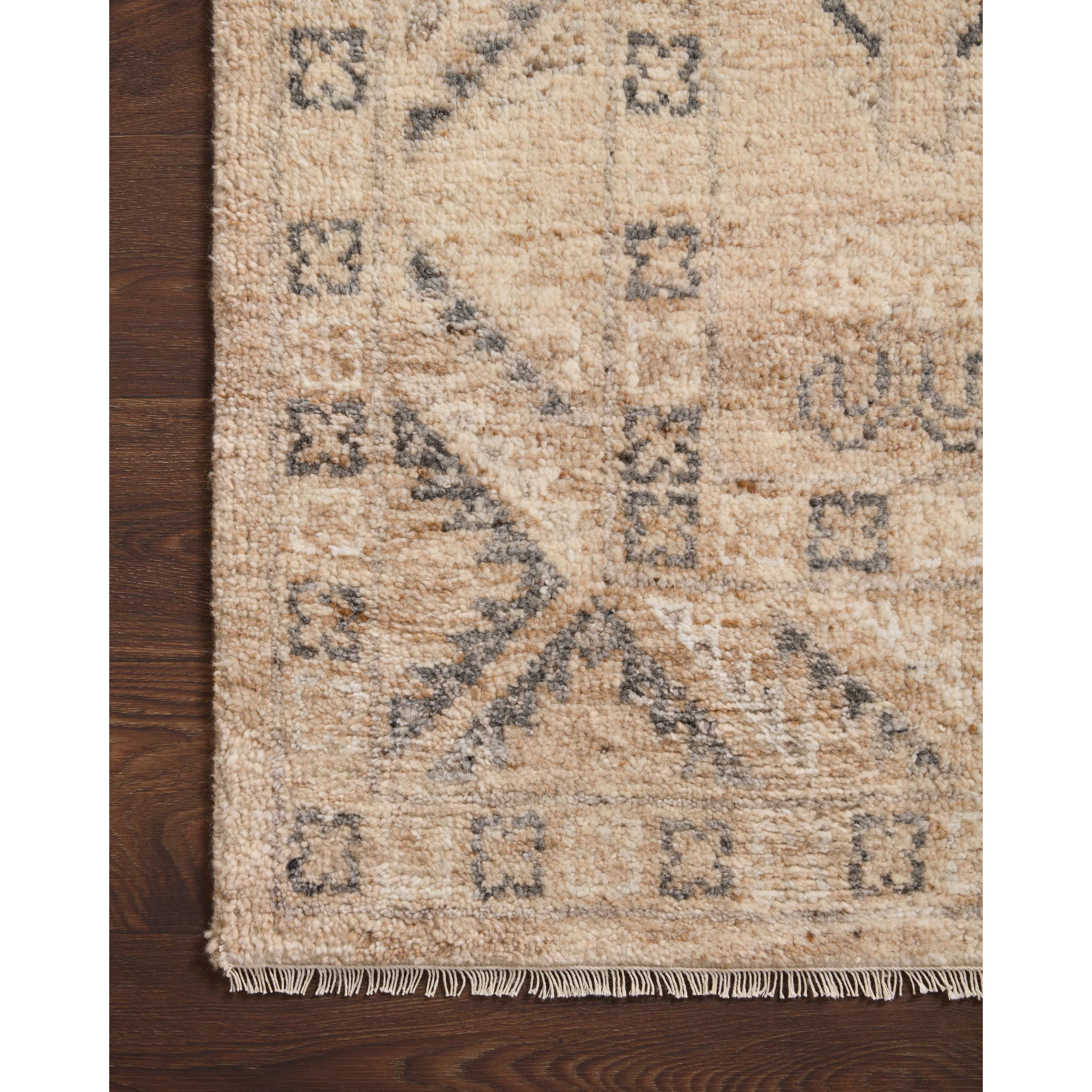 Featuring Marco Sand / Granite Hand-Knotted Rug by Loloi at Amethyst Home. Featuring timeless designs, the Marco Collection is hand-knotted in India of 100% wool pile. The tonal collection showcases illustrative marks finished with a subtle fringe. Marco is also GoodWeave certified, ensuring our commitment to ethical production and the support of weavers' communities.Hand Knotted100% Wool. Amethyst Home provides interior design, new construction, custom furniture, and rugs for Calabasas metro area