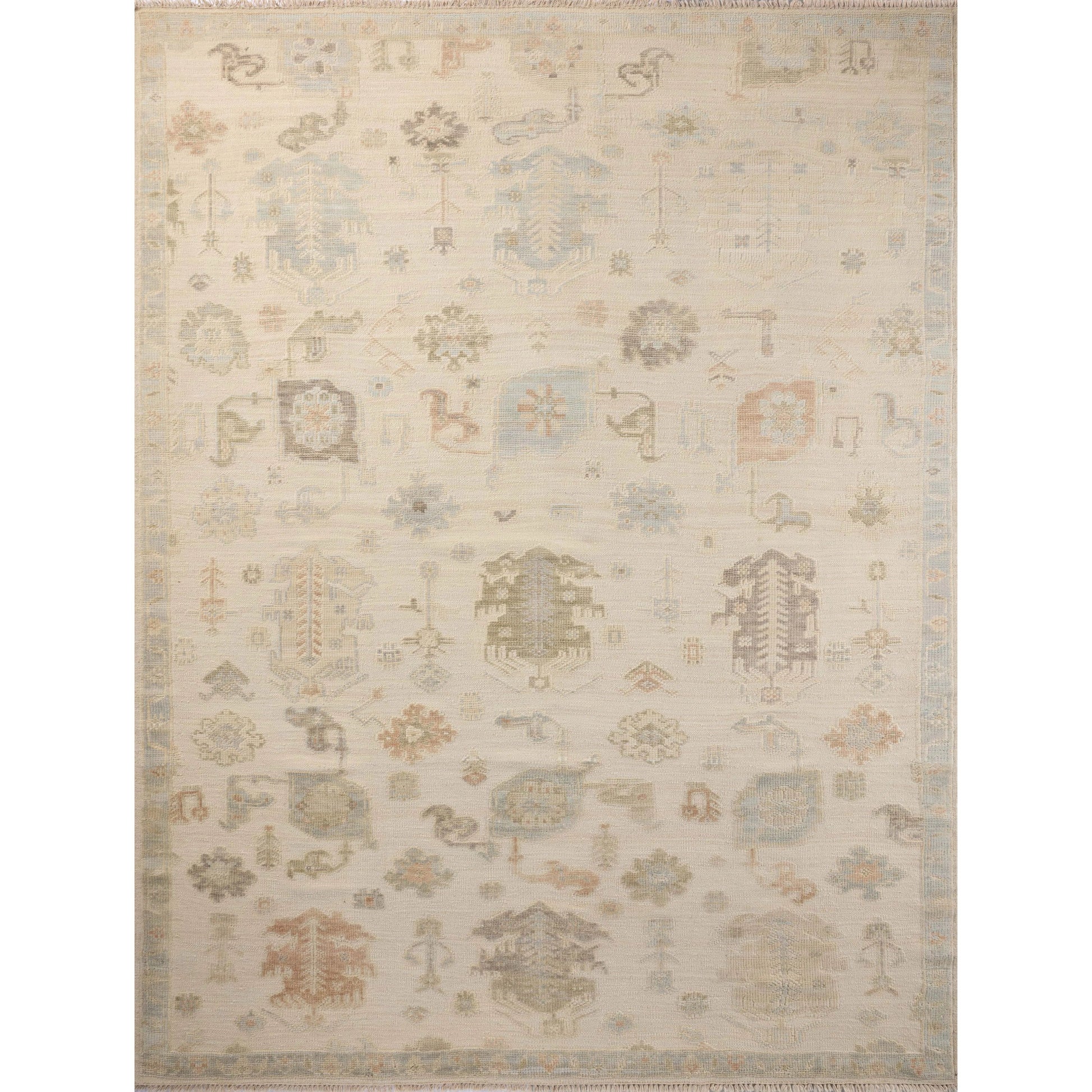 The Marianne Collection is a hand-knotted wool area rug with vintage medallion motifs and short edge fringe, inspired by many one-of-a-kind pieces. The rugâ€™s elegantly neutral palette feels modern, while the rugâ€™s overall aesthetic is timeless. Amethyst Home provides interior design, new home construction design consulting, vintage area rugs, and lighting in the Austin metro area.