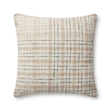 Featuring Beige / Black Pillow by Loloi at Amethyst Home. This pillow was curated to celebrate a wabi sabi, handmade design aesthetic.
Closure: Hidden FlapEdge Treatment: Knife EdgeBack Color: Ivory. Amethyst Home provides interior design, new home construction design consulting, vintage area rugs, and lighting in the Scottsdale metro area.