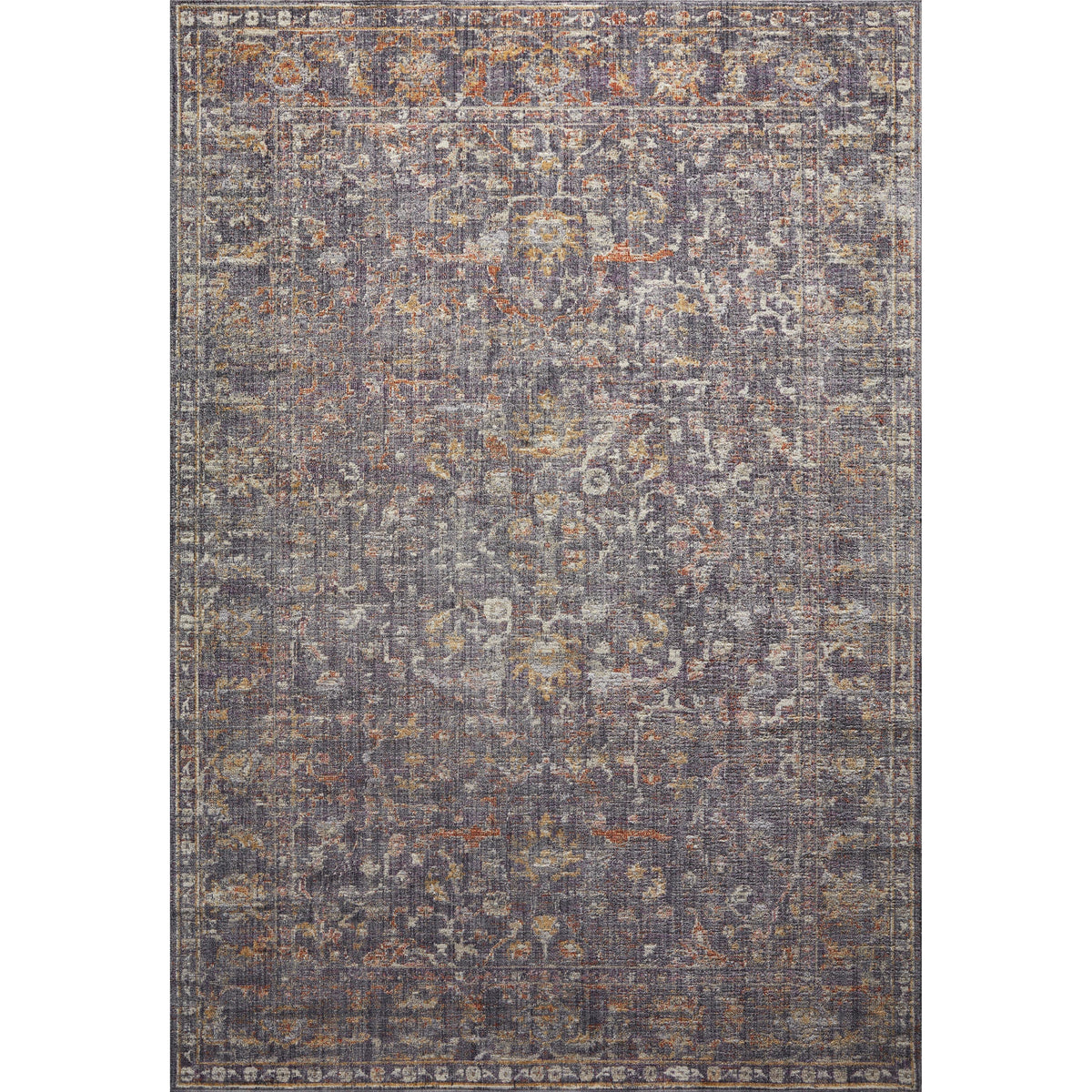 Rosemarie Chris Loves Julia x Loloi Graphite / Multi ROE-04 Rug