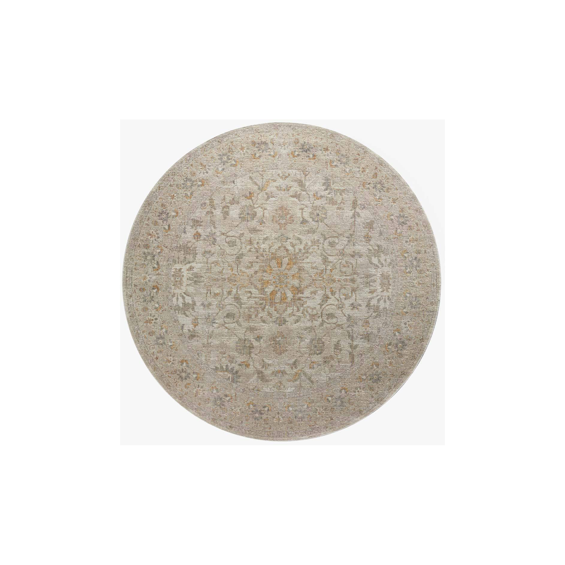 Durable, low pile, and soft, this rug is inspired by classic vintage and antique rugs. The Rosemarie Chris Loves Julia Ivory / Natural ROE-02 rug from Loloi features a beautiful vintage pattern and patina. The rug is easy to clean, never sheds, and perfect for living rooms, dining rooms, hallways, and kitchens!
