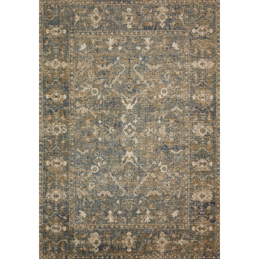 Rosemarie Chris Loves Julia x Loloi Sand / Lagoon ROE-03 Rug