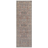 Durable, low pile, and soft underfoot, this rug is inspired by classic vintage and antique rugs. The Rosemarie Chris Loves Julia Stone / Multi ROE-01 rug from Loloi features a beautiful vintage pattern and patina. The rug is easy to clean, never sheds, and perfect for living rooms, dining rooms, hallways, and kitchens!