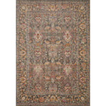 Durable, low pile, and soft underfoot, this rug is inspired by classic vintage and antique rugs. The Rosemarie Chris Loves Julia Stone / Multi ROE-01 rug from Loloi features a beautiful vintage pattern and patina. The rug is easy to clean, never sheds, and perfect for living rooms, dining rooms, hallways, and kitchens!