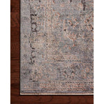 Featuring Sonnet Charcoal / Slate Rug by Loloi at Amethyst Home. The Sonnet Collection is a versatile area rug with traditional motifs that appear to float and fade from the surface, the result of a new power-loomed construction that combines yarns of different textures. The rug is made of space-dyed polypropylene and polyester for a gradient range of c. Amethyst Home provides interior design, new home construction design consulting, vintage area rugs, and lighting in the Winter Garden metro area.