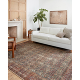 Featuring Wynter Onyx / Multi Rug by Loloi at Amethyst Home. Old soul, new spirit. Power-loomed of 100% polyester, the Wynter Onyx / Multi area rug showcases a one-of-a-kind vintage or antique area rug look at an affordable price.
The rug is ideal for high traffic areas due to the rug's durability making it perfect for:

. Amethyst Home provides interior design, new construction, custom furniture, and rugs for the Kansas City, Liberty, Olathe, Leawood, Overland Park Kansas and Missouri metro area.
