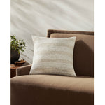 Featuring Zephyr Ivory / Natural Pillow by Loloi at Amethyst Home. Experience ultimate comfort with the Zephyr Ivory / Natural Pillow. Made of high-quality materials, this pillow provides exceptional support for a restful night's sleep. The natural ivory color adds a touch of elegance to any bedroom.
Closure: Hidden FlapZipper: Antique Bronze Finish With Lo. Amethyst Home provides interior design, new home construction design consulting, vintage area rugs, and lighting in the Calabasas metro area.