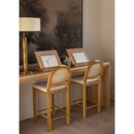Featuring Longacre Tall Table Lamp with Linen Shade by Visual Comfort at Amethyst Home. This high table lamp is a perfect decorative element to set up the ambiance.
Overall Dimensions: 20" L x 20" W x 32.5" HWeight: 17 lbs..  Amethyst Home provides interior design, new home construction design consulting, vintage area rugs, and lighting in the Newport Beach metro area.