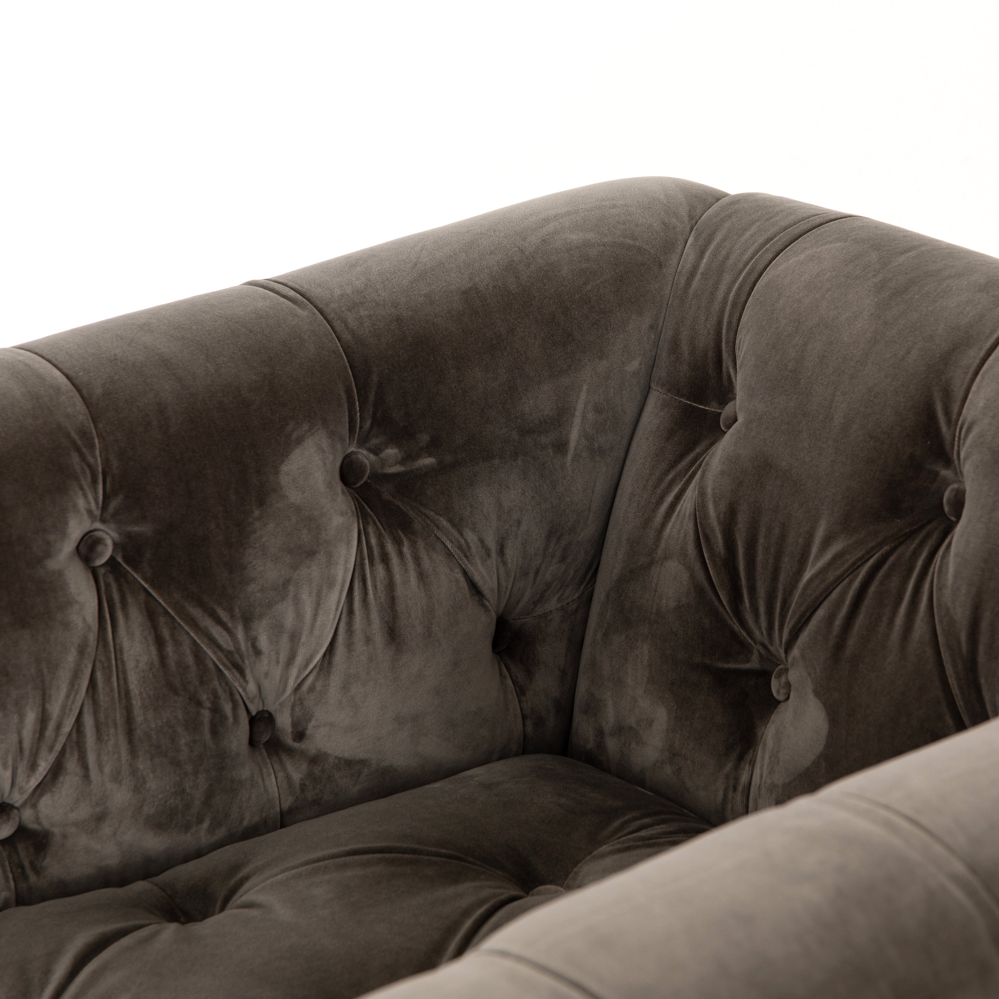 It's all in the details with this Maxx Sapphire Birch Swivel Chair. This modern take on the classic library chair brings any living room, office, or other area to life.   Overall Dimensions: 33.50"w x 33.75"d x 26.00"h Seat Depth: 25" Seat Height: 16" Arm Height from Floor: 26" Arm Height from Seat: 10"
