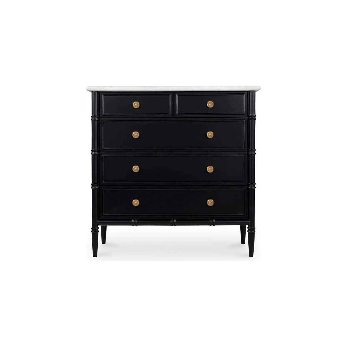 Eleanor Black 5 Drawer Chest | ready to ship!