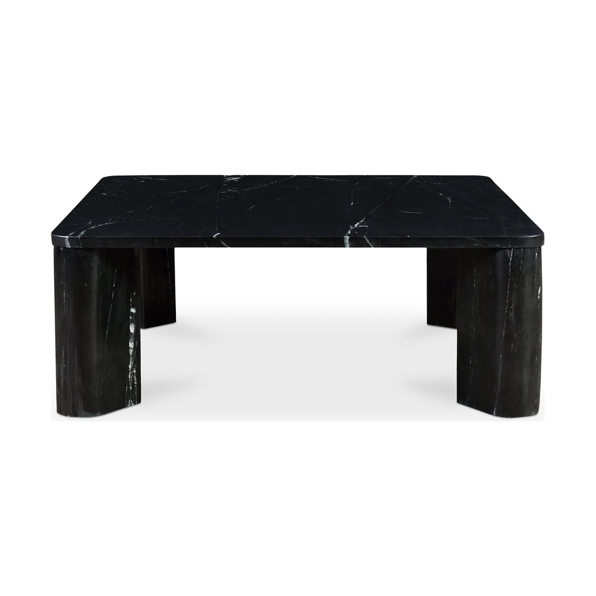 Segment Jetty Black Coffee Table | ready to ship!