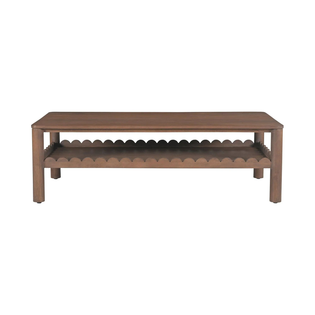 Wiley Vintage Brown Coffee Table | shipping 8/25/2025