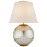 Featuring Morton Table Lamp by Visual Comfort at Amethyst Home. We love the oblong shape of this Morton Table Lamp. The dimmer feature makes it a perfect choice for your bedroom, living room, or other area.Overall Dimensions: 16.5" L x 16.5" W x 24.5" H.  Amethyst Home provides interior design, new home construction design consulting, vintage area rugs, and lighting in the Charlotte metro area.
