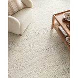 Taking note of Amber Lewis' signature laid-back California aesthetic, the Mulholland Amber Lewis x Loloi MUL-02 AL Silver / Natural Rug is expertly hand-knotted of wool and cotton by skilled artisans in India. The collection offers a soft yet textured pile with a slight variation of tones that make each piece uniques and GoodWeave-Certified. Amethyst Home provides interior design, new construction, custom furniture, and rugs for the Des Moines and Cedar Rapids, Iowa metro area.