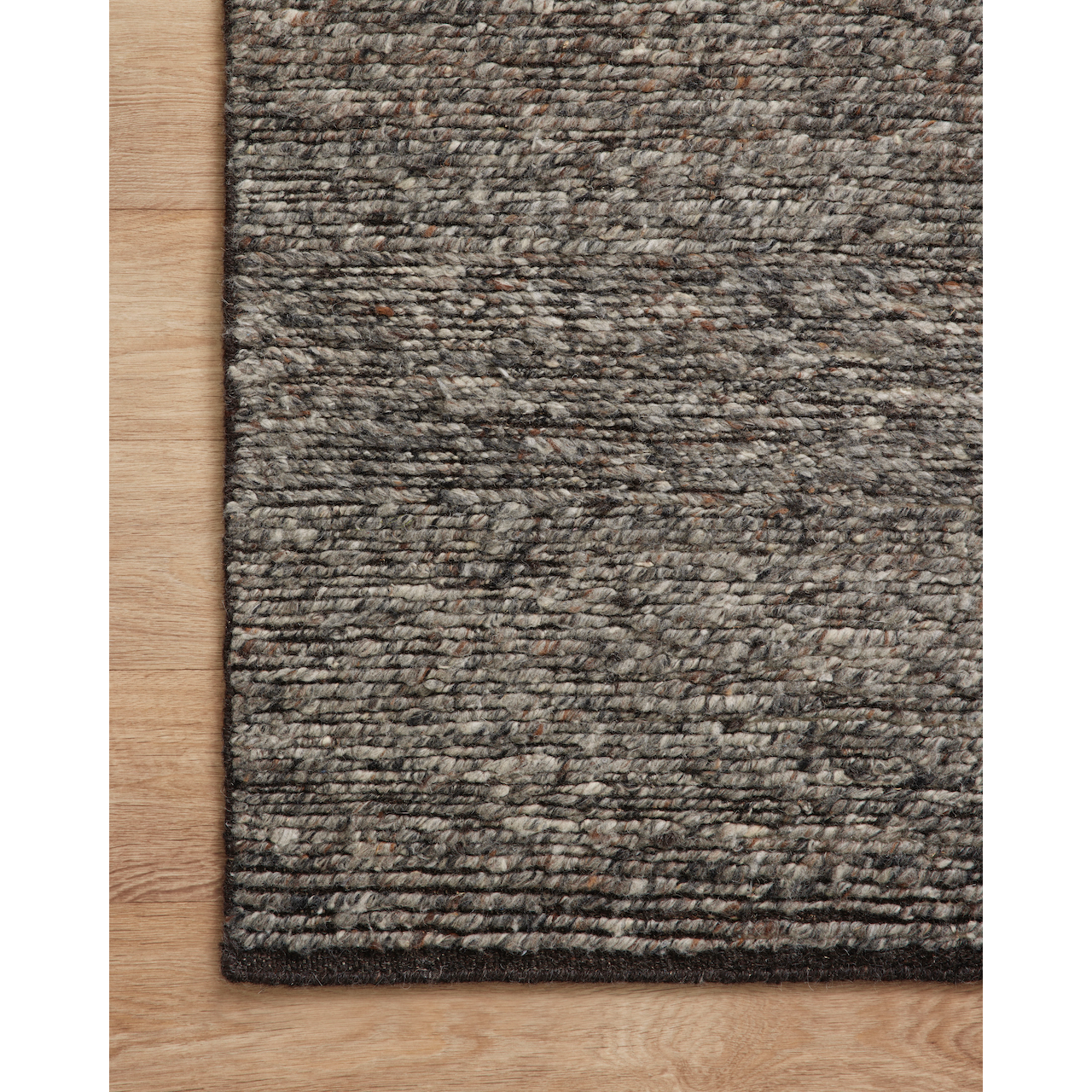 Featuring Mulholland Amber Lewis x Loloi Charcoal / Denim Hand-Knotted Rug by Loloi at Amethyst Home. Taking note of Amber Lewis' signature laid-back California aesthetic, the Mulholland Charcoal / Denim rug is expertly hand-knotted of wool and cotton by skilled artisans in India. The collection offers a soft yet textured pile with a slight variation of tones t. Amethyst Home provides interior design, new construction, custom furniture, and rugs for the Winter Park and Orlando, Florida metro area.