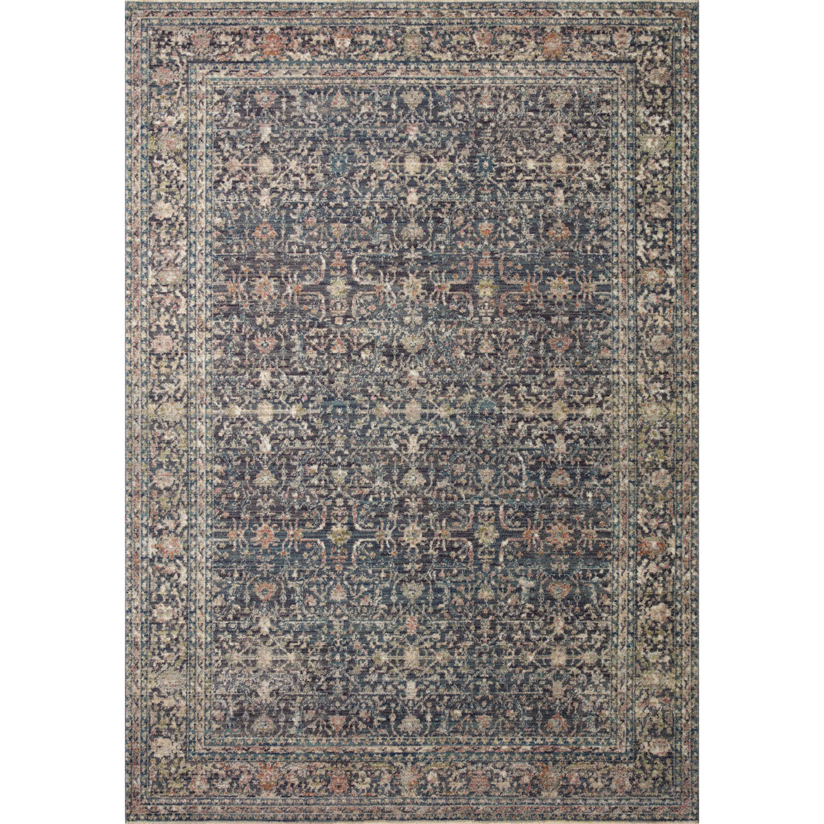 Jean Stoffer x Loloi Bradbury Midnight / Multi Rug