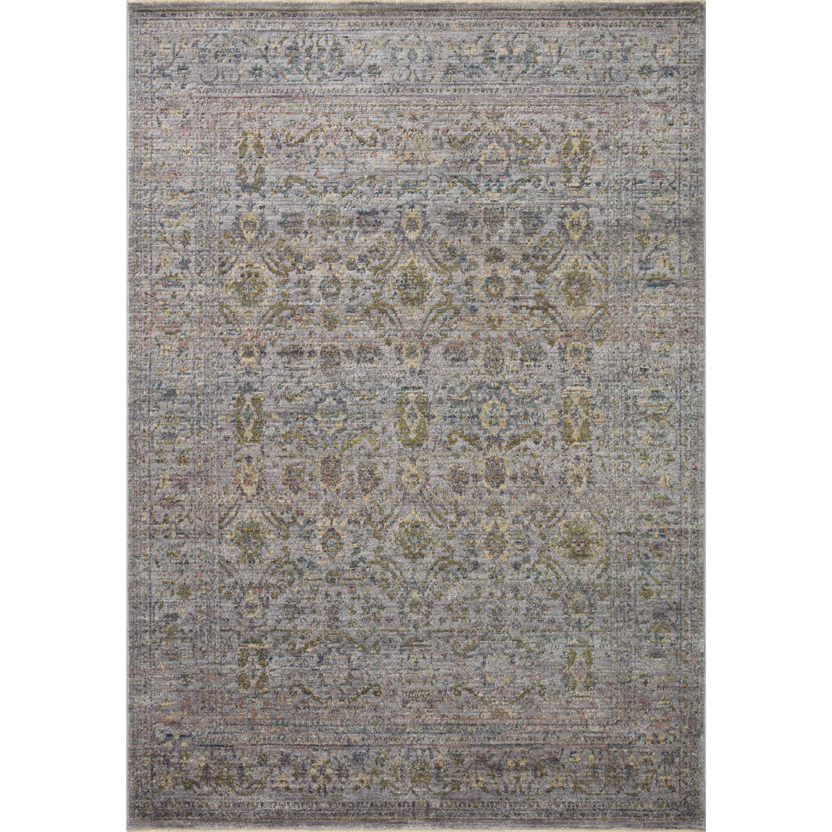 Jean Stoffer x Loloi Bradbury Grey / Multi Rug