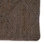 The Naturals Tobago collection delivers rich texture and organic allure to contemporary homes. Handwoven of jute, the Ponce area rug showcases a chic geometric trellis design. The mix of gray, taupe, and brown hues lend a deep natural tone to ground any space.  Handwoven  100% Jute  NAT42 Naturals Tobago Ponce Rug