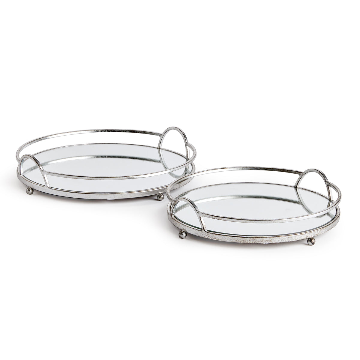 Hudson Mirrored Trays St/2 | ready to ship!