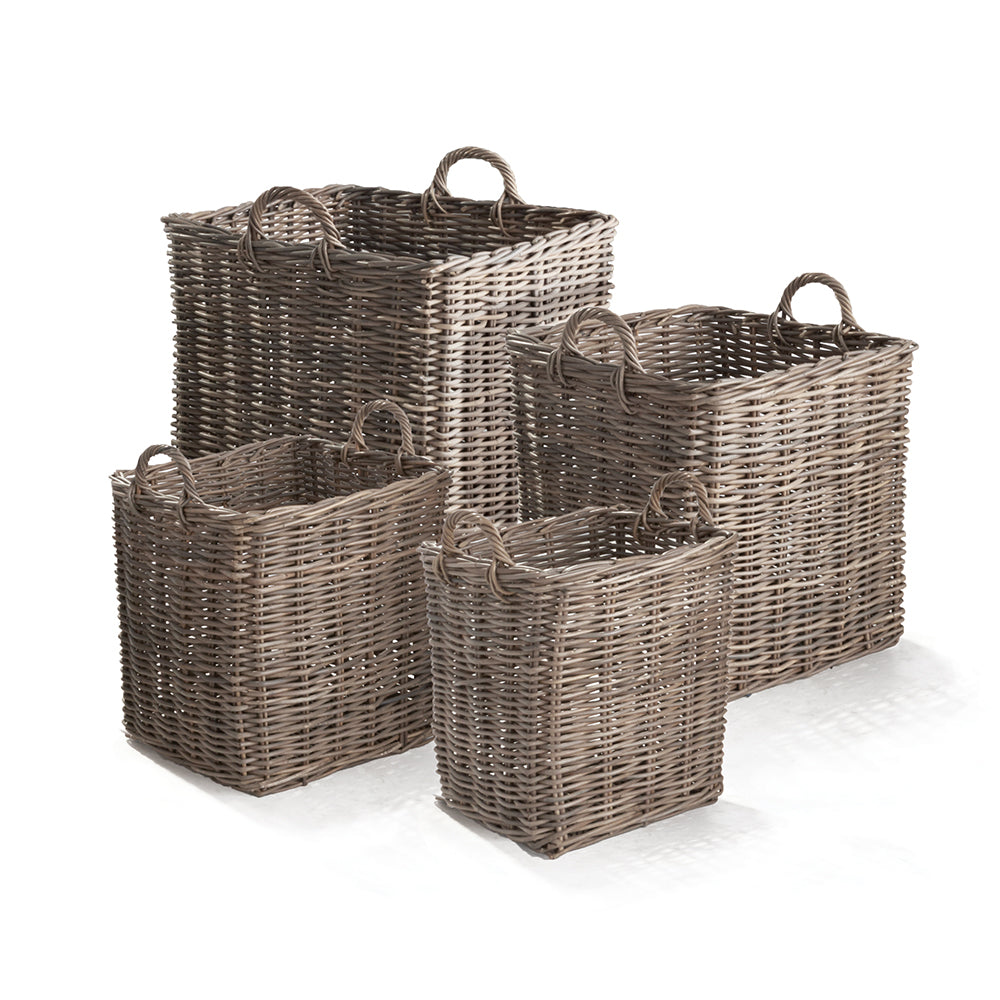 Normandy Square Apple Baskets, Set Of 4 | ready to ship!
